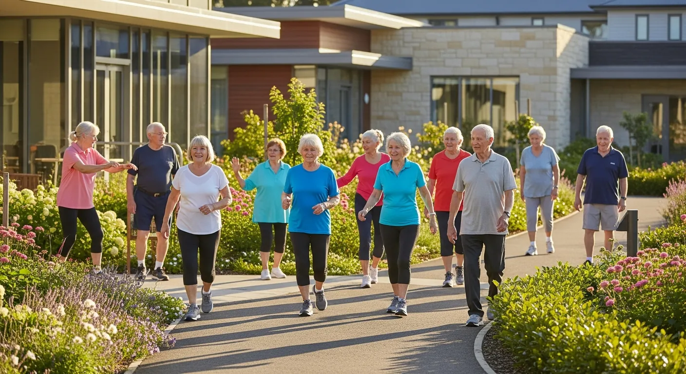 Active adult community for the aging boomer generation