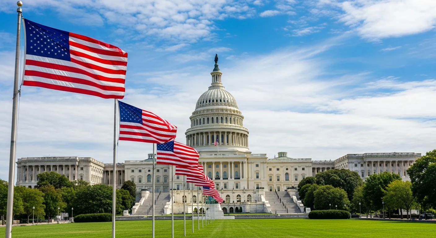 Capitol building representing trade policy impacts on CRE