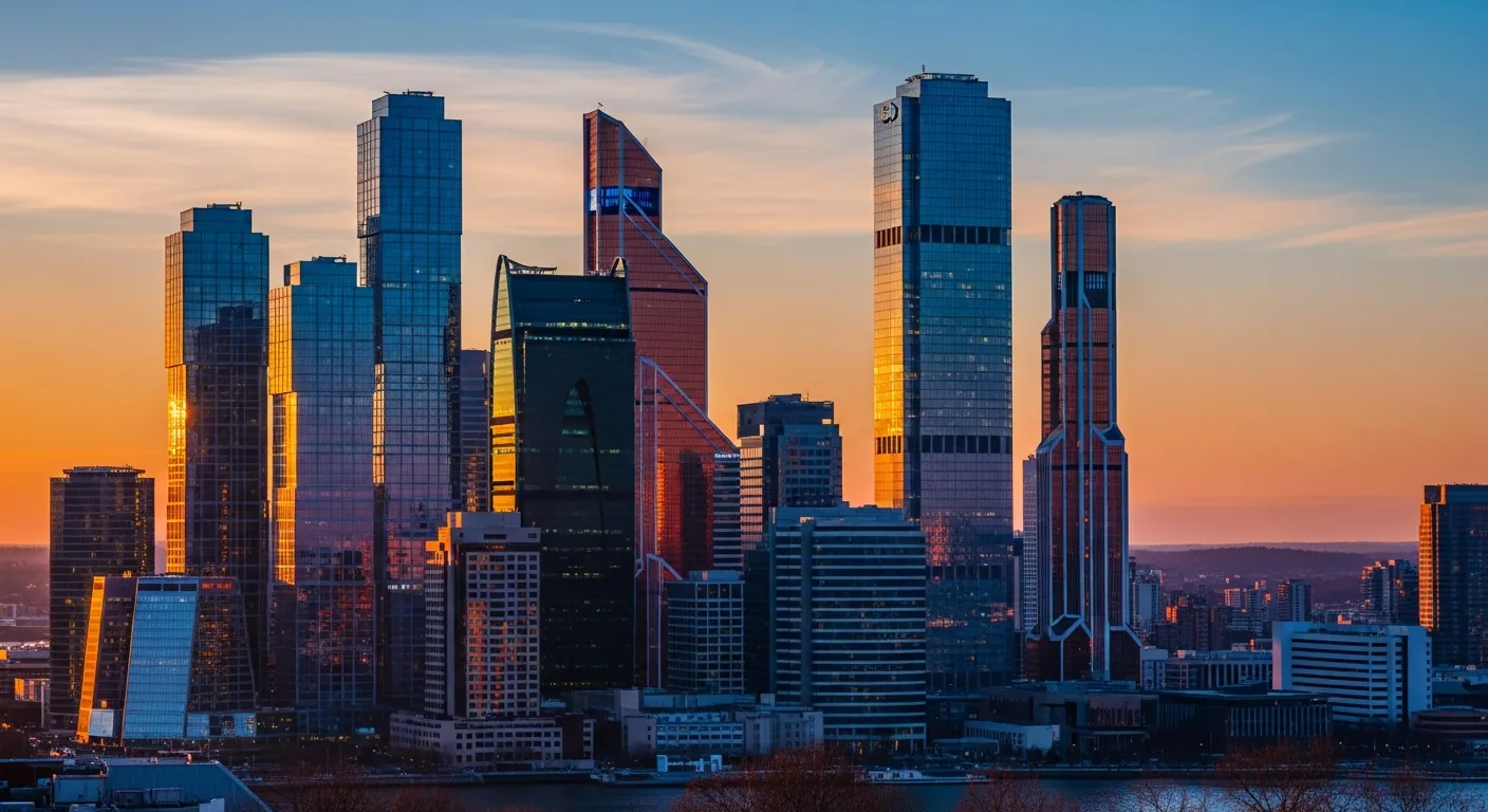 City skyline reflecting commercial real estate growth