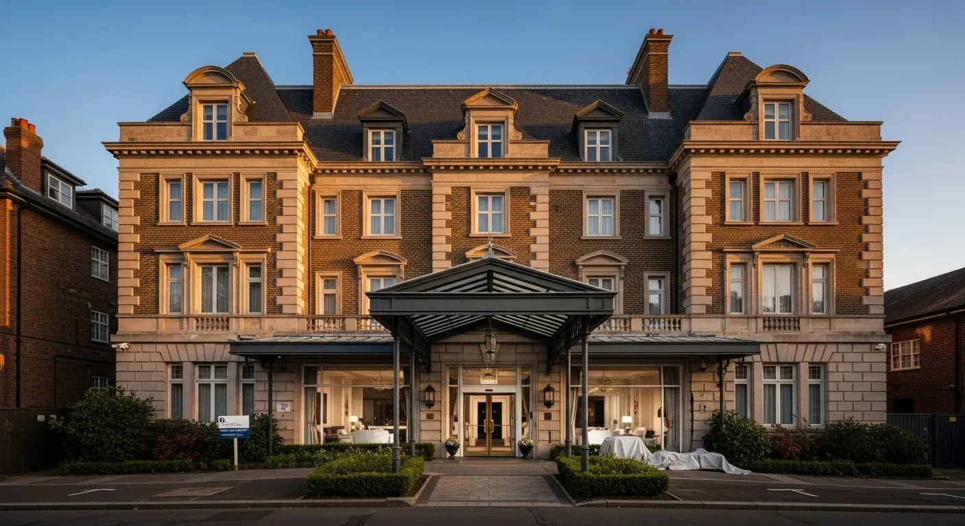 Hotel property ready for residential conversion